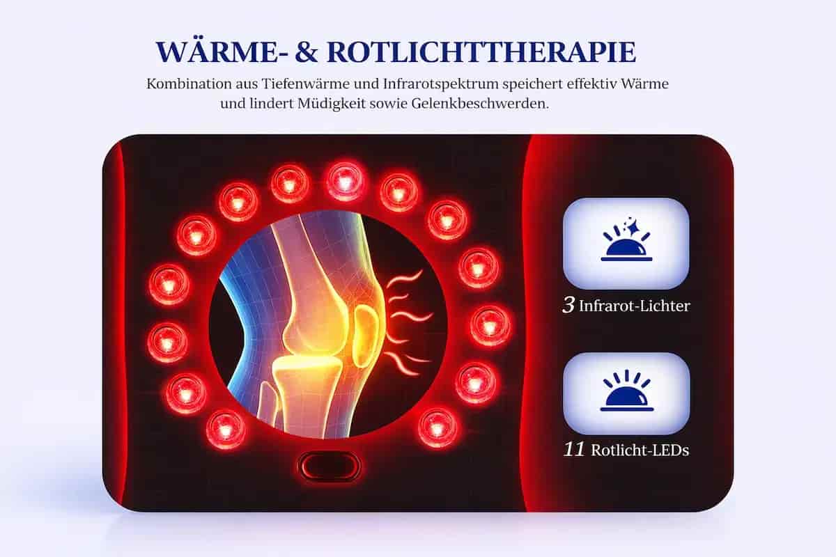 KneeFlow™ Pro – Intelligentes Knie-Massagegerät